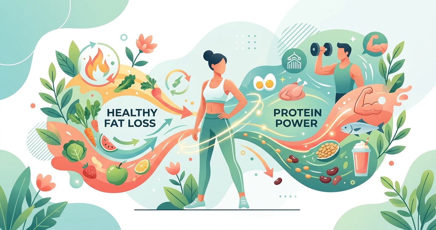 Protein Power: Your Ultimate Guide to Sustainable Fat Loss and Muscle Preservation