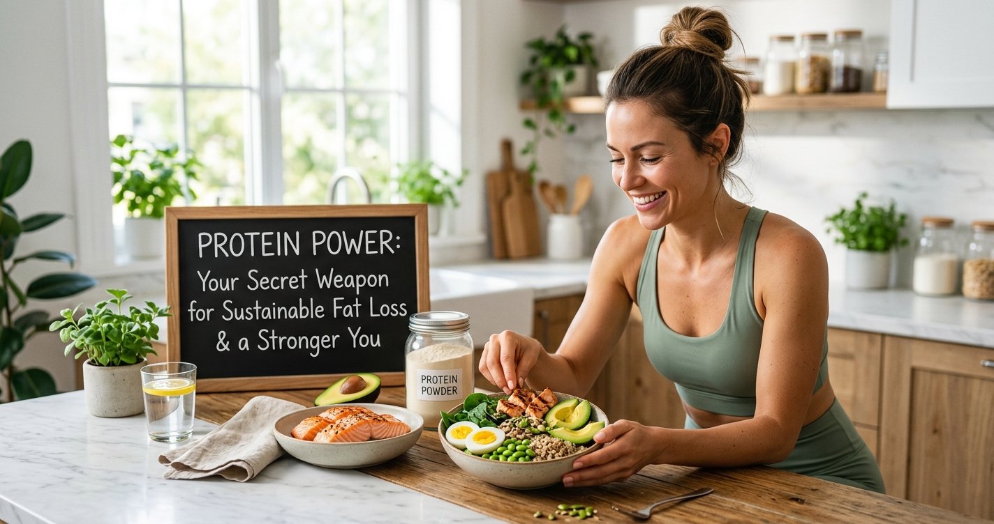 Protein Power: Your Secret Weapon for Sustainable Fat Loss and a Stronger You