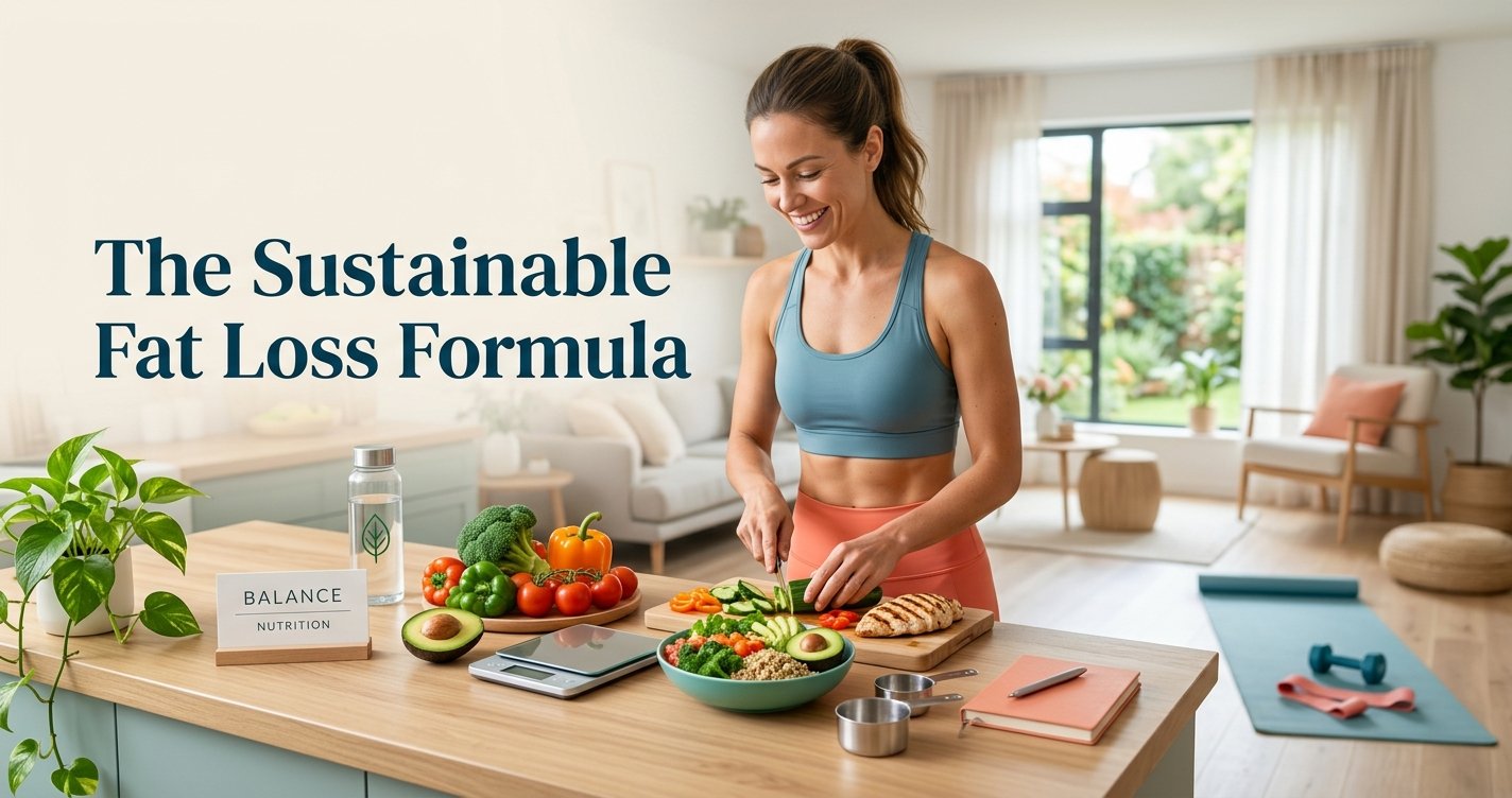 The Sustainable Fat Loss Formula: Calorie Deficit, Macronutrients, &amp; Long-Term Success
