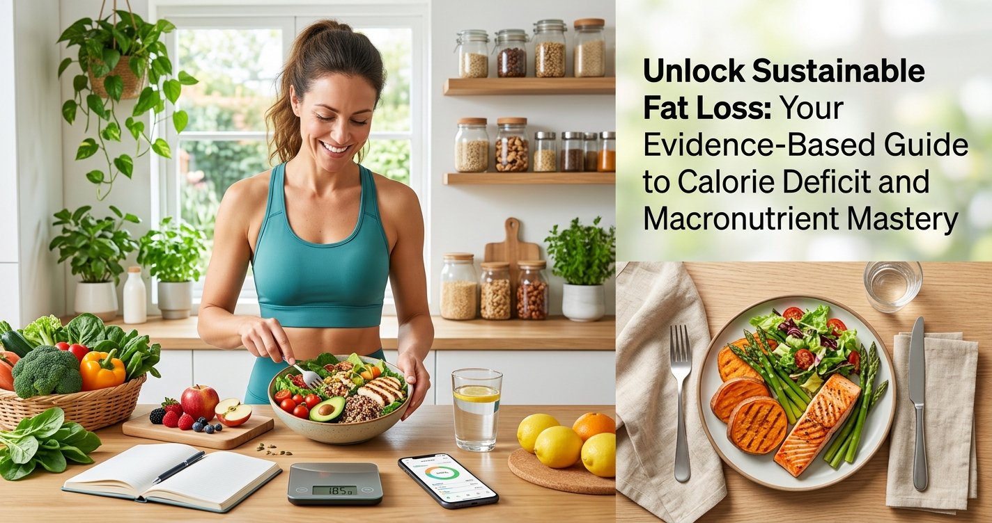Unlock Sustainable Fat Loss: Your Evidence-Based Guide to Calorie Deficit and Macronutrient Mastery