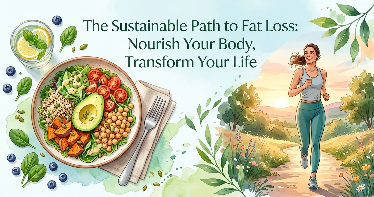 The Sustainable Path to Fat Loss: Nourish Your Body, Transform Your Life