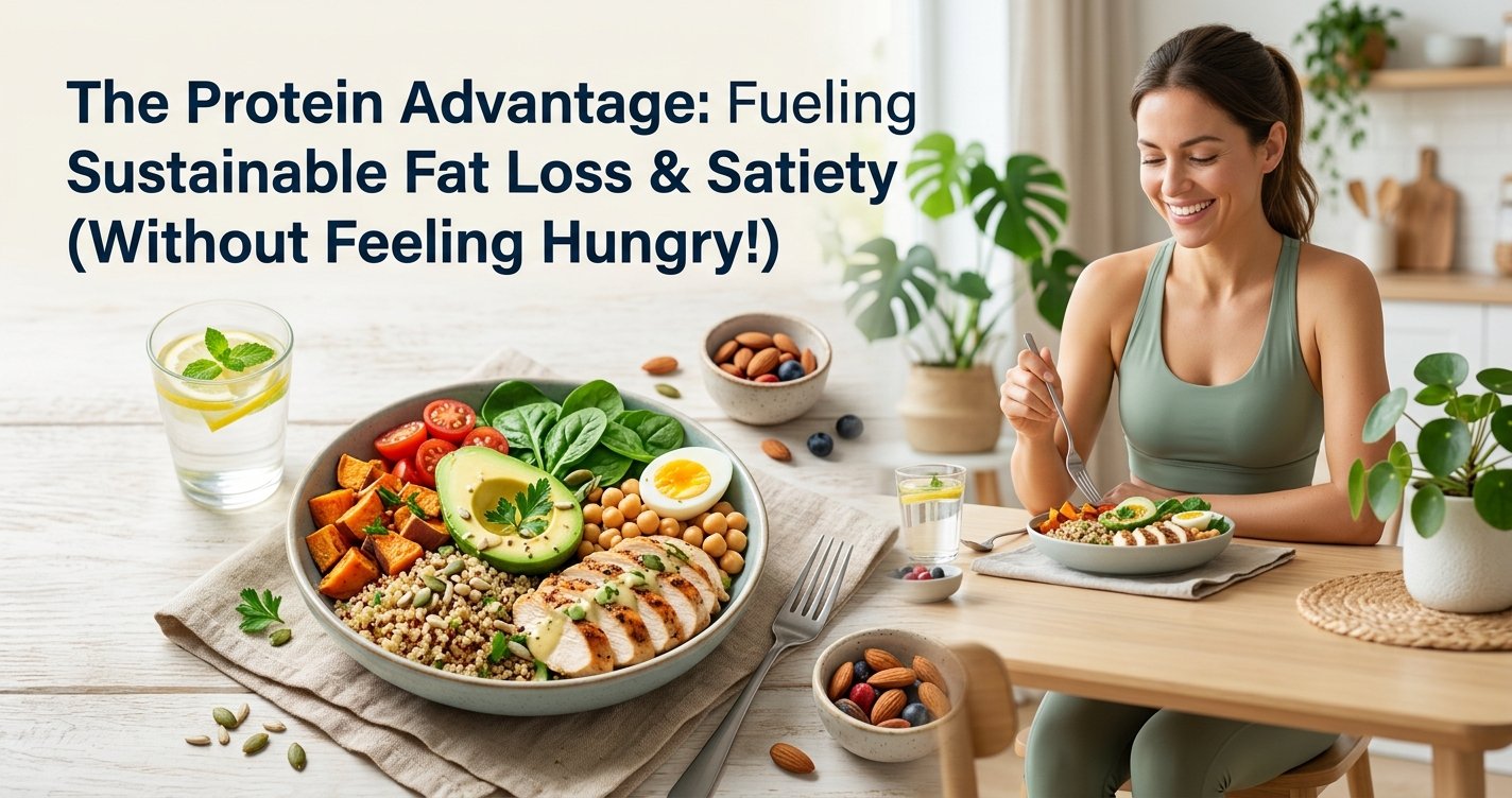 The Protein Advantage: Fueling Sustainable Fat Loss &amp; Satiety (Without Feeling Hungry!)
