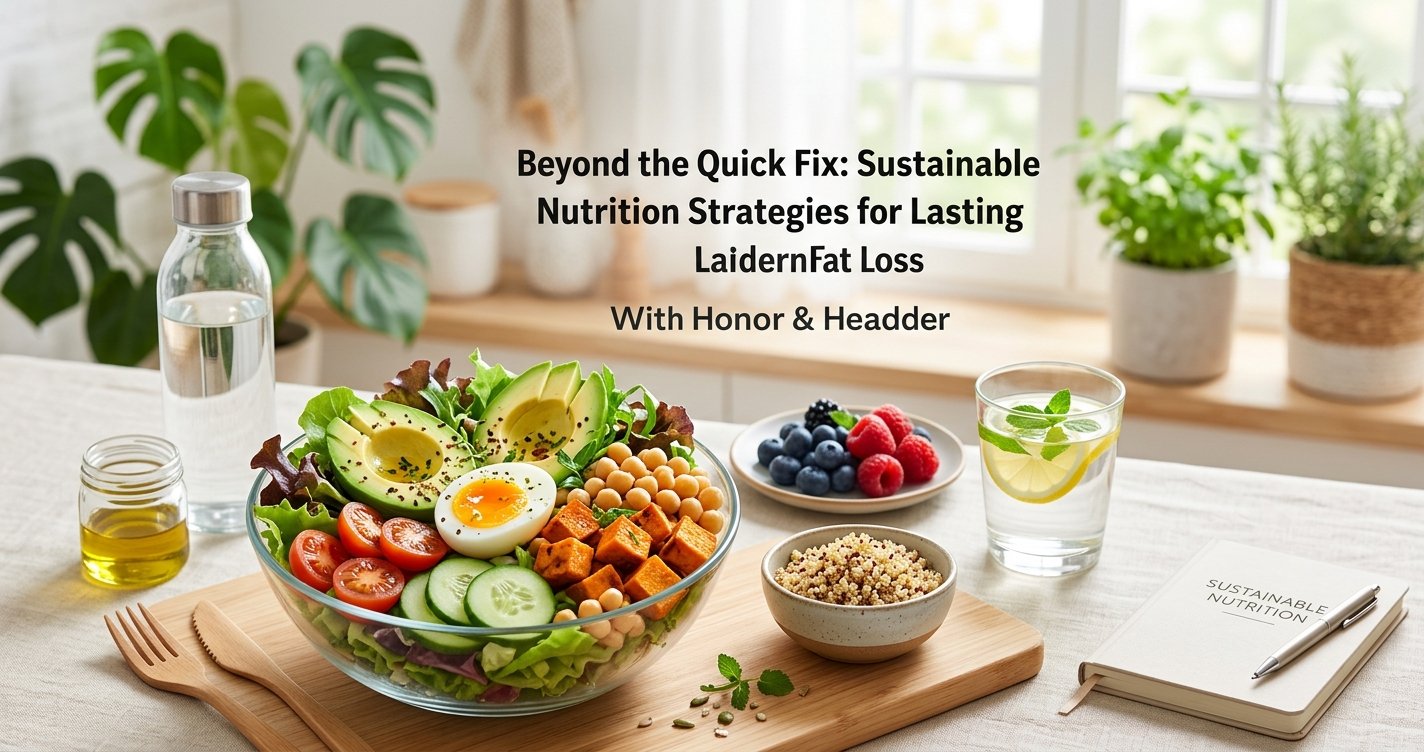 Beyond the Quick Fix: Sustainable Nutrition Strategies for Lasting Fat Loss