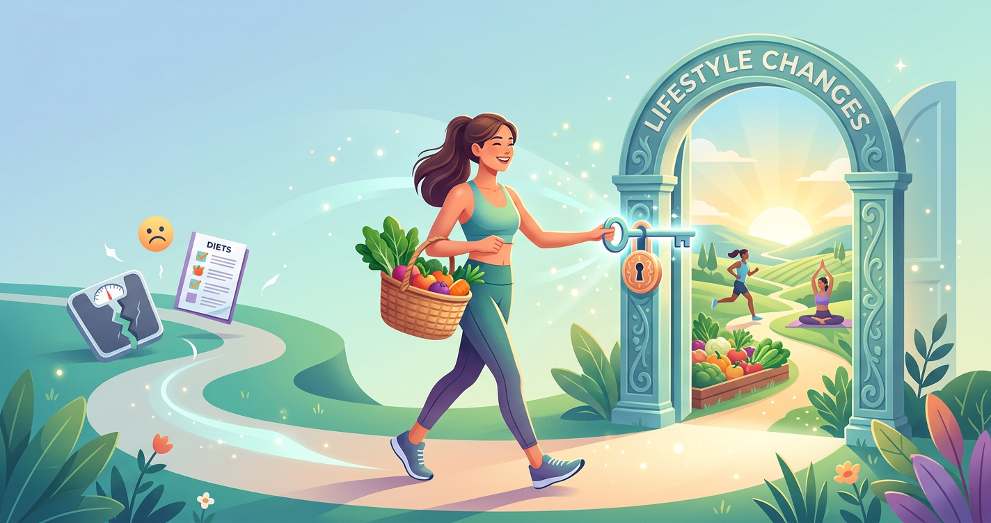 Unlock Sustainable Fat Loss: Ditch Diets, Embrace Lasting Lifestyle Changes