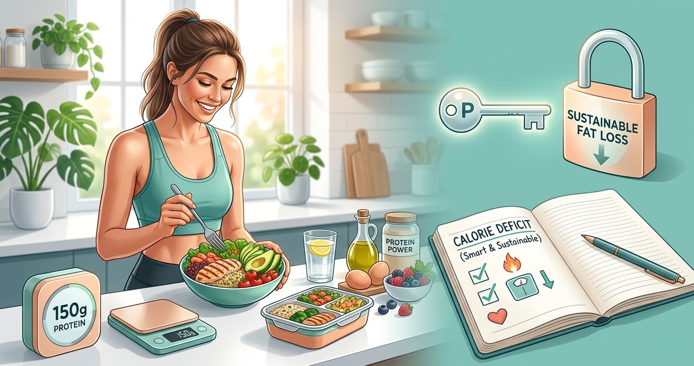 Unlocking Sustainable Fat Loss: The Power of Protein and a Smart Calorie Deficit