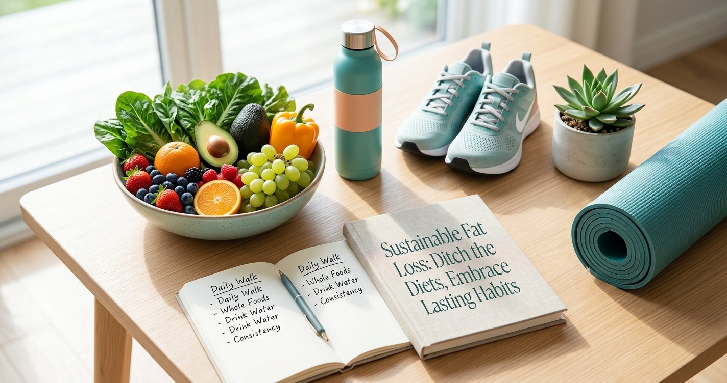 Sustainable Fat Loss: Ditch the Diets, Embrace Lasting Habits